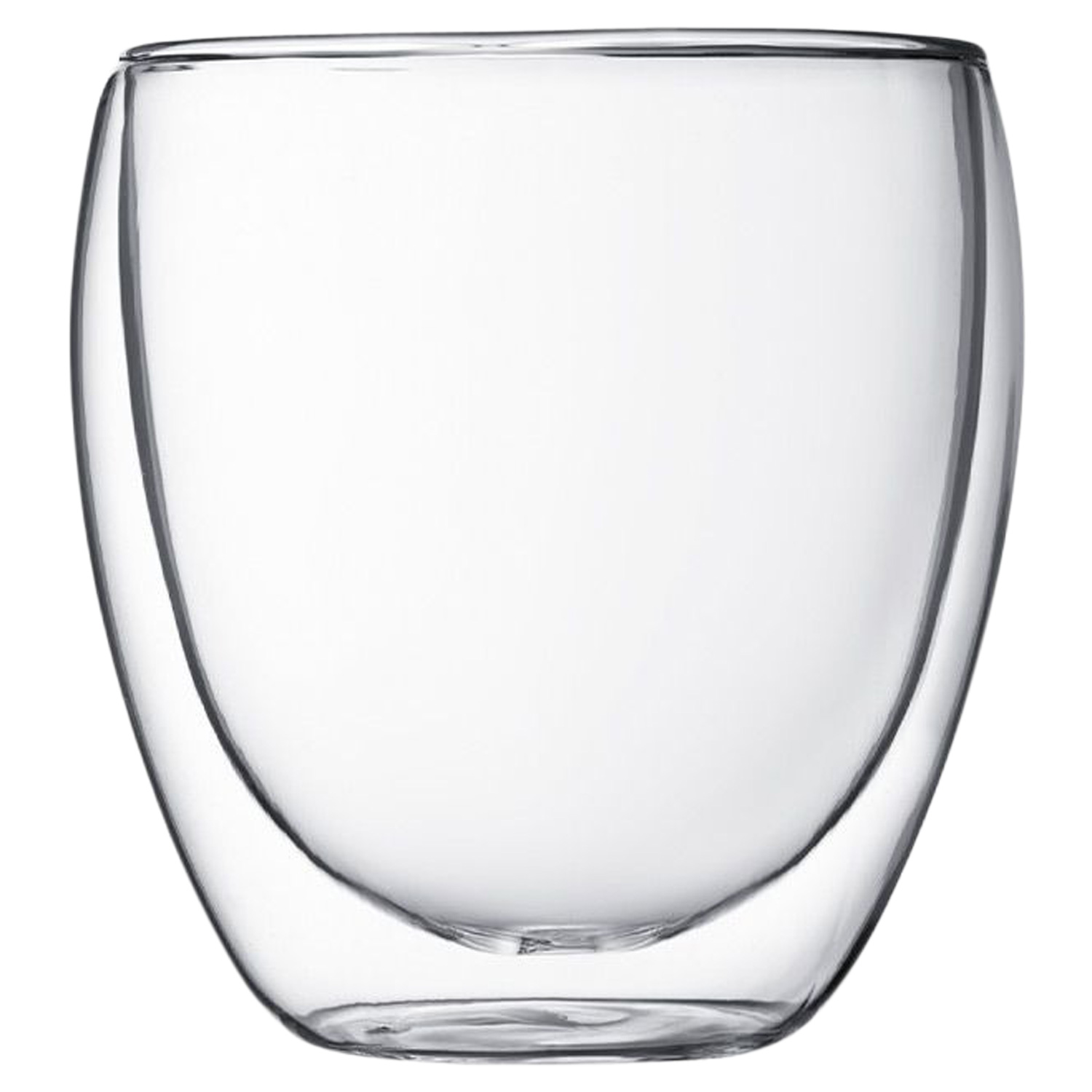 boduｍ ボダム グラス コップ ダブルウォールグラス 2点セット 250ml 耐熱 ガラス 保温 保冷 PAVINA クリア 4558-10 | bodum | 01