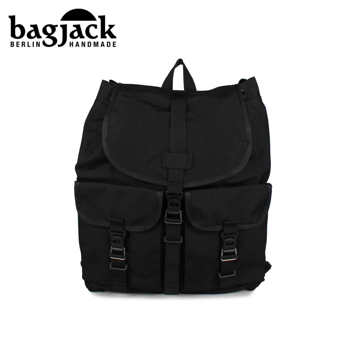 bagjack バッグジャック 自転車 バッグ BLACK ブラック 新品 BAGJACK（バッグジャック） リュック バッグ バックパック メンズ 24L