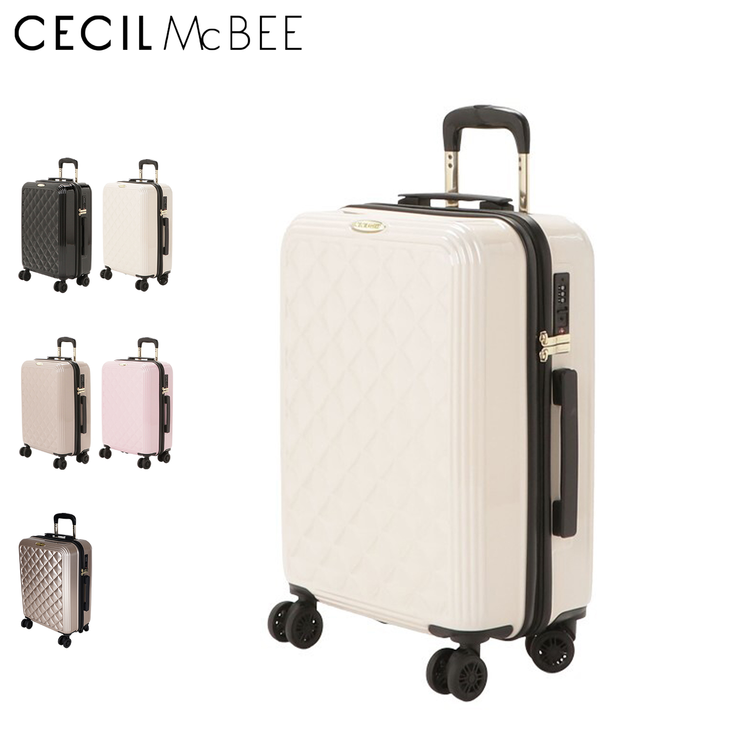 CECIL McBEE（セシルマクビー） キャリーケース キャリーバッグ 35L