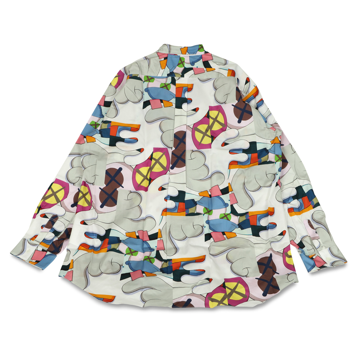 Comme des Garcons SHIRT コムデギャルソン シャツ 長袖 シャツ メンズ カウズ コラボ KAWS PRINT COTTON POPLIN SHIRT FH-B022｜sugaronlineshop｜02