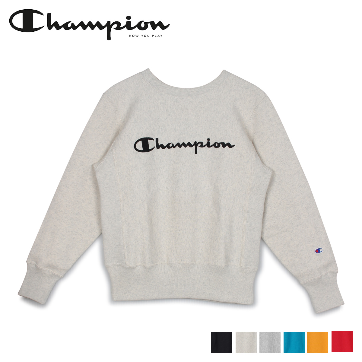 トレーナー スウェット Champion（チャンピオン）REVERSE WEAVE L.W.D スウェットトップス（裏起毛）/長袖 無地 プルオーバー