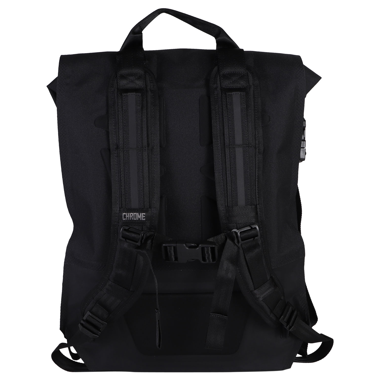 chrome 黒 ナイロン ロールトップバッグ CHROME（クローム） リュック バッグ バックパック アーバン イー