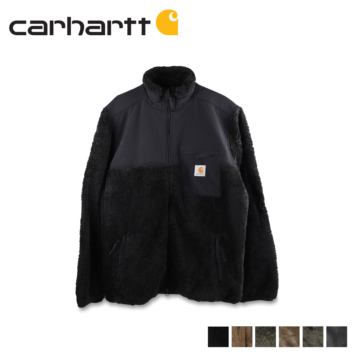 carhartt WIP カーハート ジャケット フリースジャケット ボア アウター ジャクソン スウェット JACKSON SWEAT JACKET  GCWI02956 : cht-i029566 : シュガーオンラインショップ - 通販 - Yahoo!ショッピング