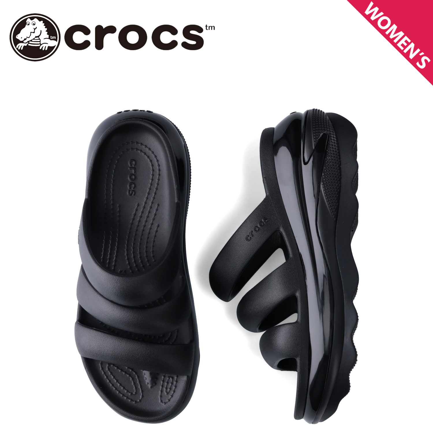 crocs（クロックス） スライドサンダル メガクラッシュ トリプル
