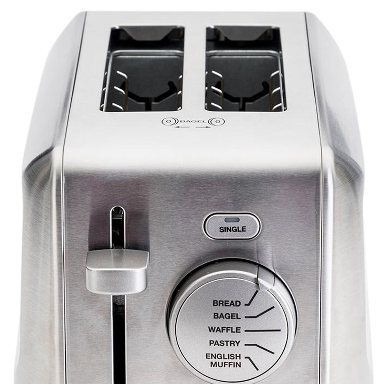 クイジナート Cuisinart トースター 2枚焼き小型 メタル METAL