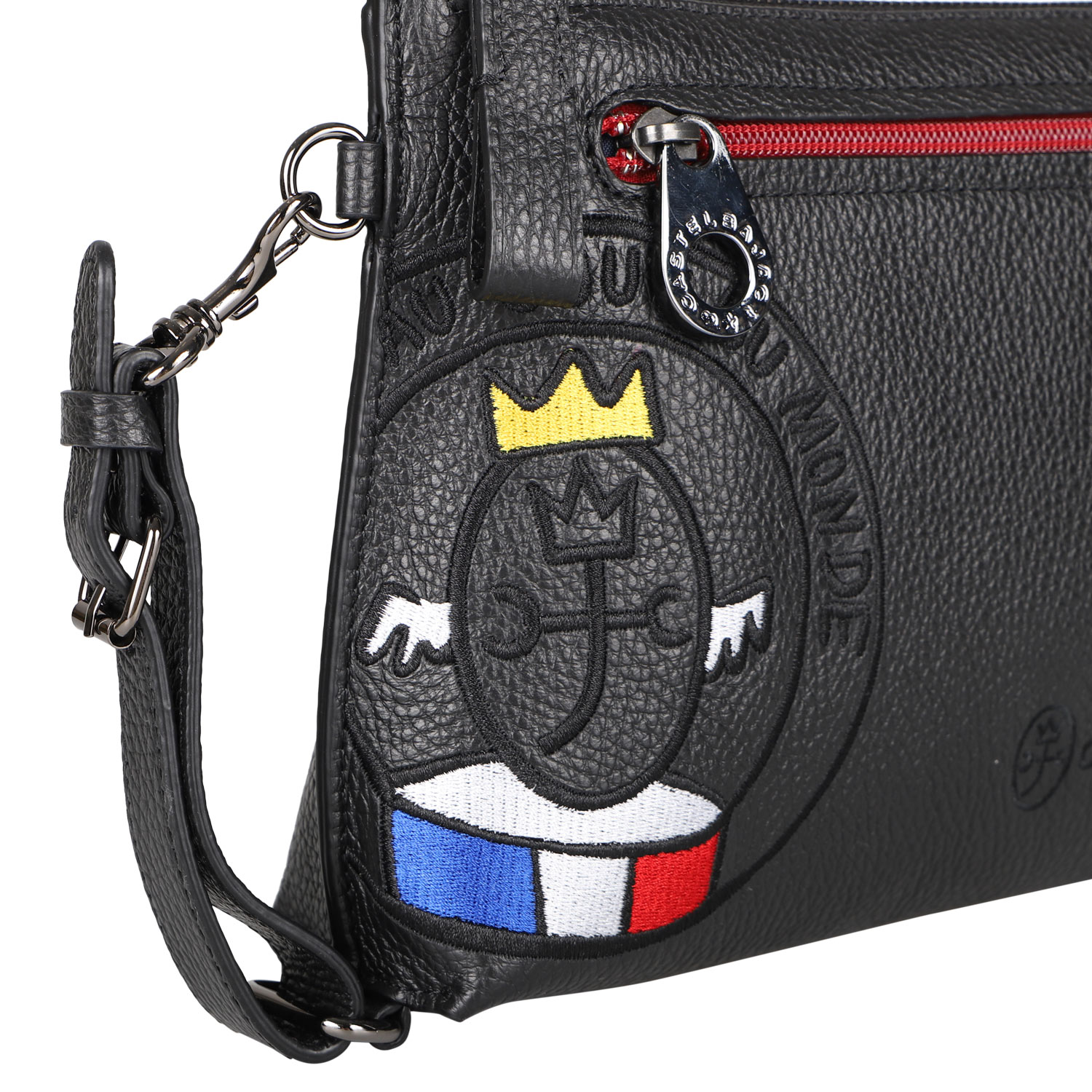 CASTELBAJAC カステルバジャック セカンドバッグ 本革 黒　美品 CASTELBAJAC（カステルバジャック） バッグ クラッチバッグ セカンド