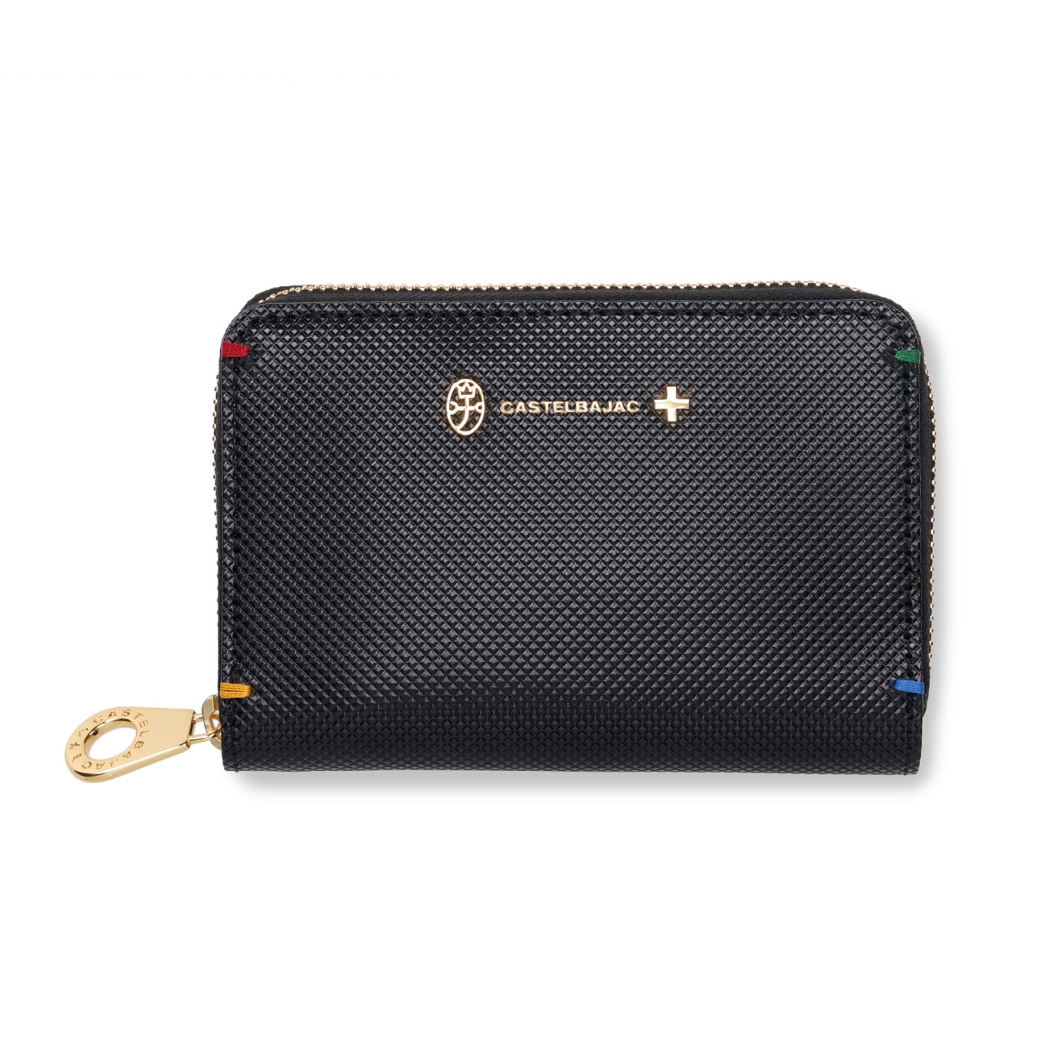 カステルバジャック CASTELBAJAC 小物入れ ケース メンズ ラウンドファスナー 本革 別注 トルク ブラック 黒 3076 CASTELBAJAC（カステルバジャック） 小物入れ ケース メンズ ラウンド