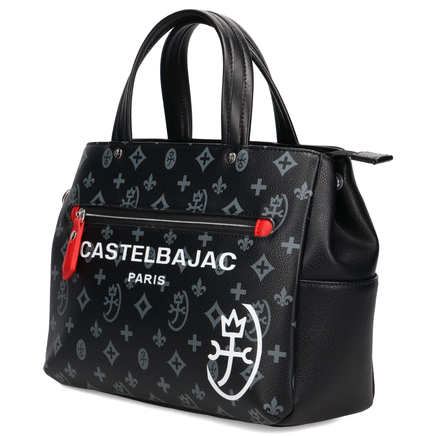 CASTELBAJAC トートバッグ 黒/白 CASTELBAJAC（カステルバジャック） バッグ ドライビングトート メンズ