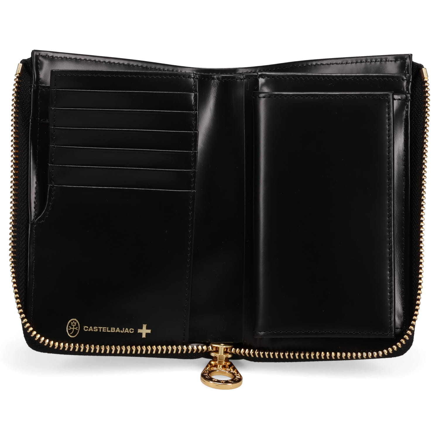 極美品 CASTELBAJAC カステルバジャック　折り財布　L字ファスナー CASTELBAJAC カステルバジャック 財布 二つ折り ジェルマン