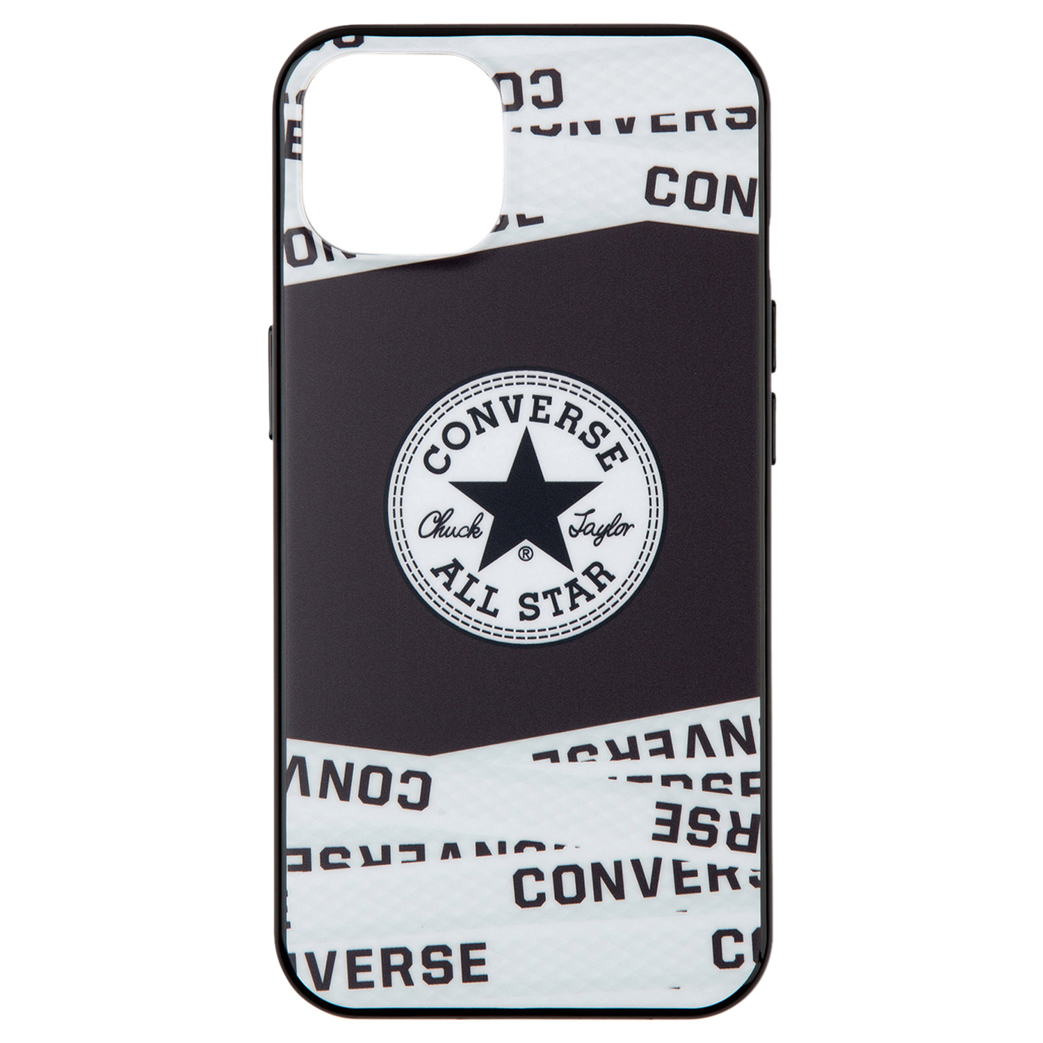 CONVERSE コンバース iPhone13 スマホケース メンズ レディース 携帯 アイフォン CIRCLE LOGO HYBRID IML BACK CASE ブラック マルチ 黒 ネコポス可｜sugaronlineshop｜02