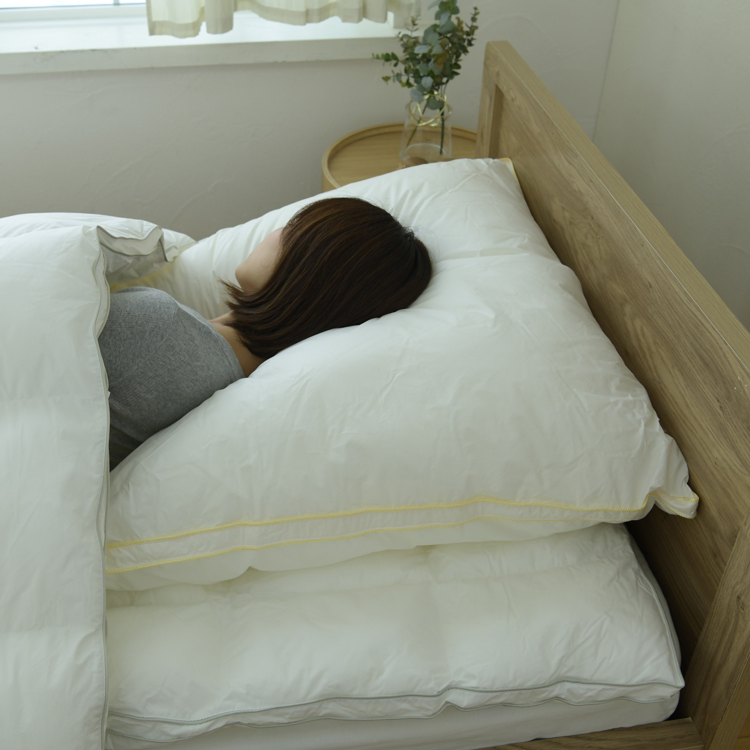 Danfill（ダンフィル） 枕 寝具 フィヘールクッションピロー 80×80cm