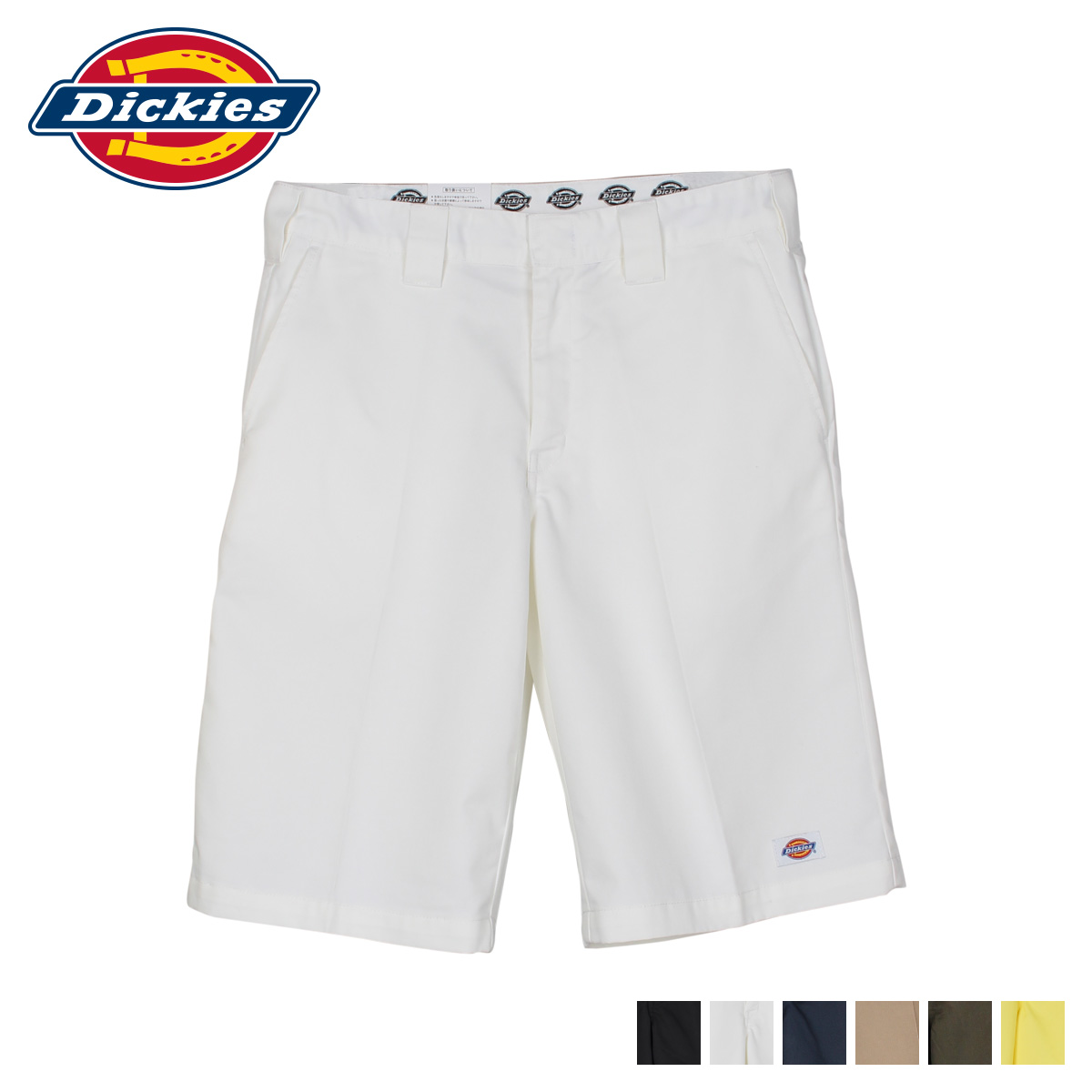 Dickies ディッキーズ　ハーフパンツEASYCARE SHORTS 未使用 Dickies (ディッキーズ) 無地＆柄 イージー ワーク ハーフパンツ