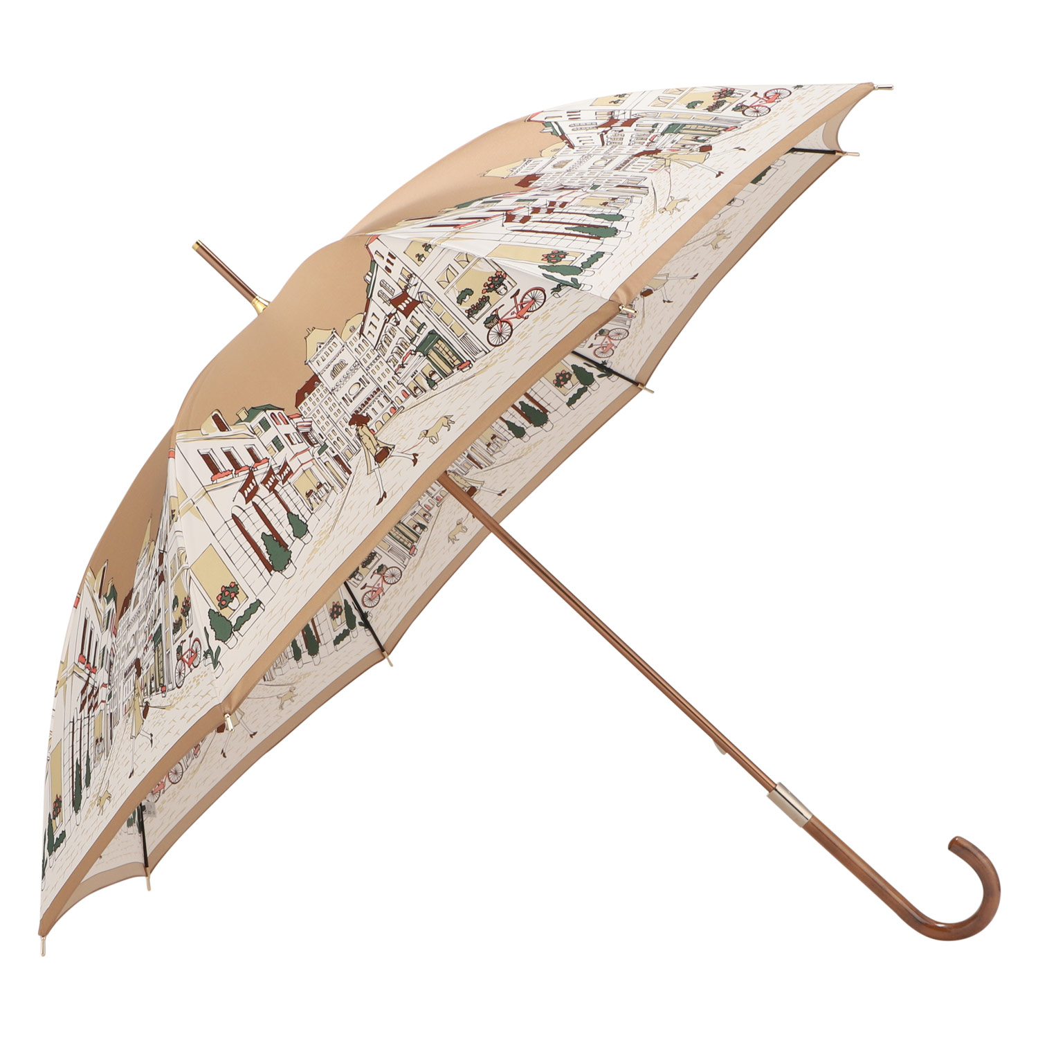 DAKS（ダックス） 長傘 雨傘 60cm レディース 日本製 軽量 ブラック