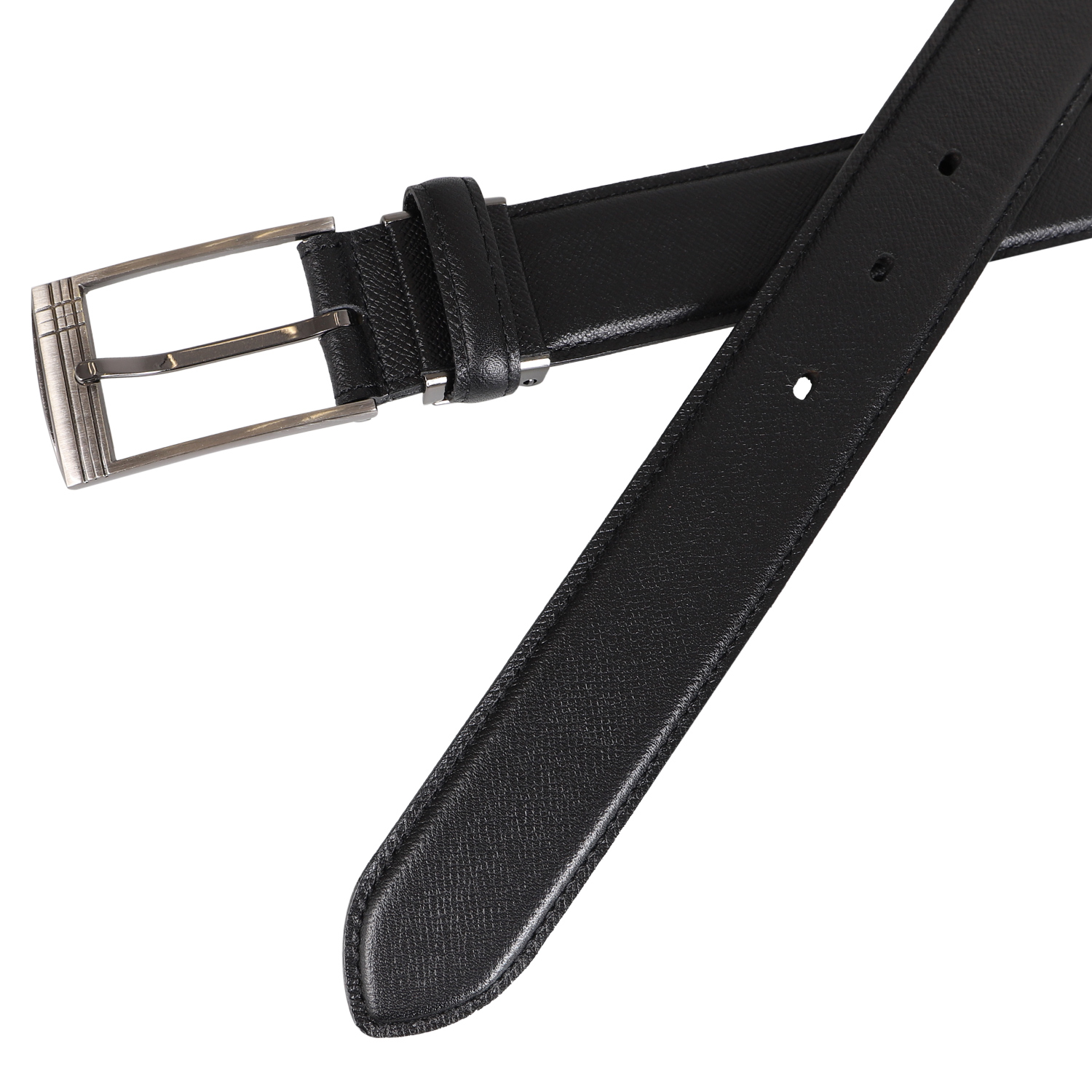DAKS ダックス ベルト メンズ 本革 LEATHER BELT ブラック