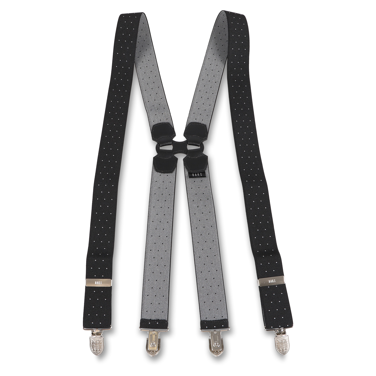 DAKS ダックス サスペンダー 吊りバンド メンズ H型 SUSPENDERS