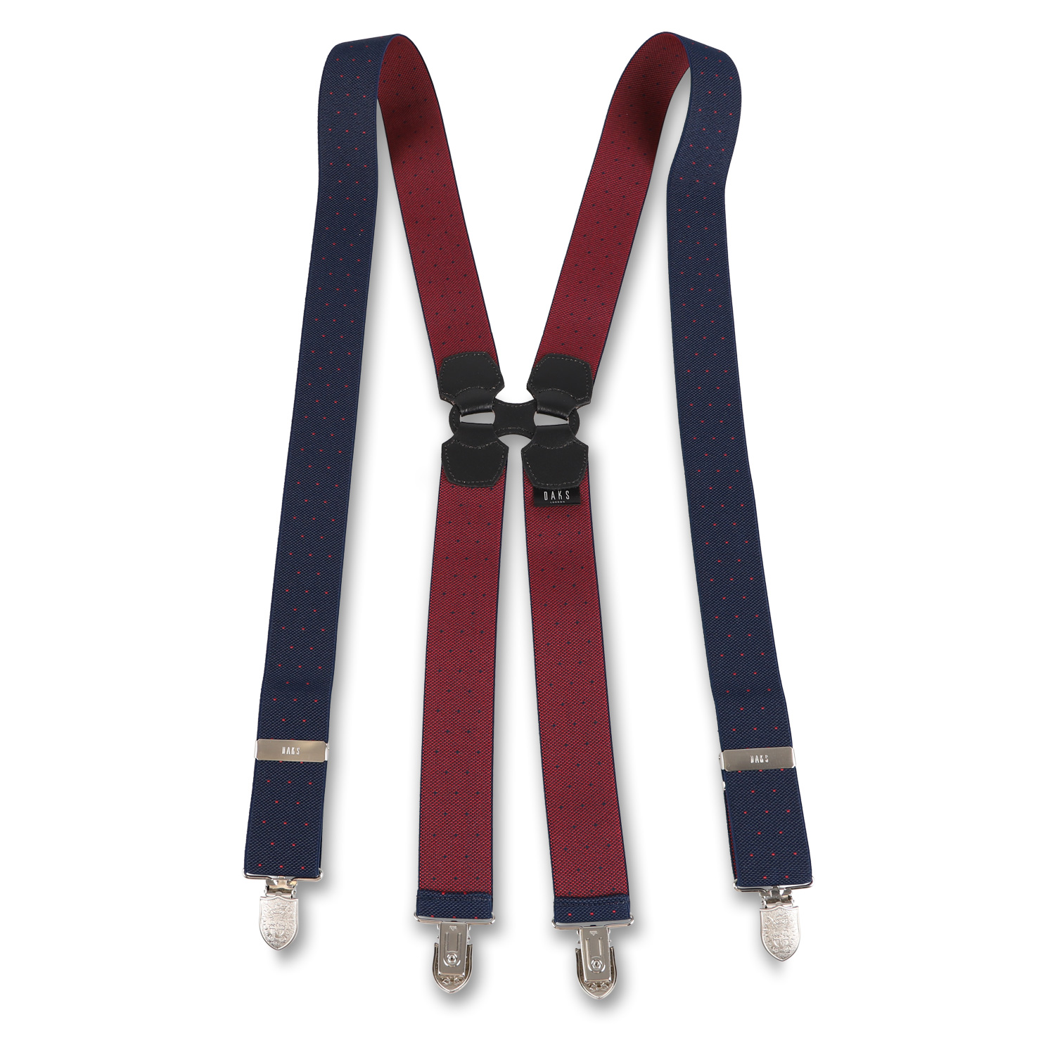 DAKS ダックス サスペンダー 吊りバンド メンズ H型 SUSPENDERS