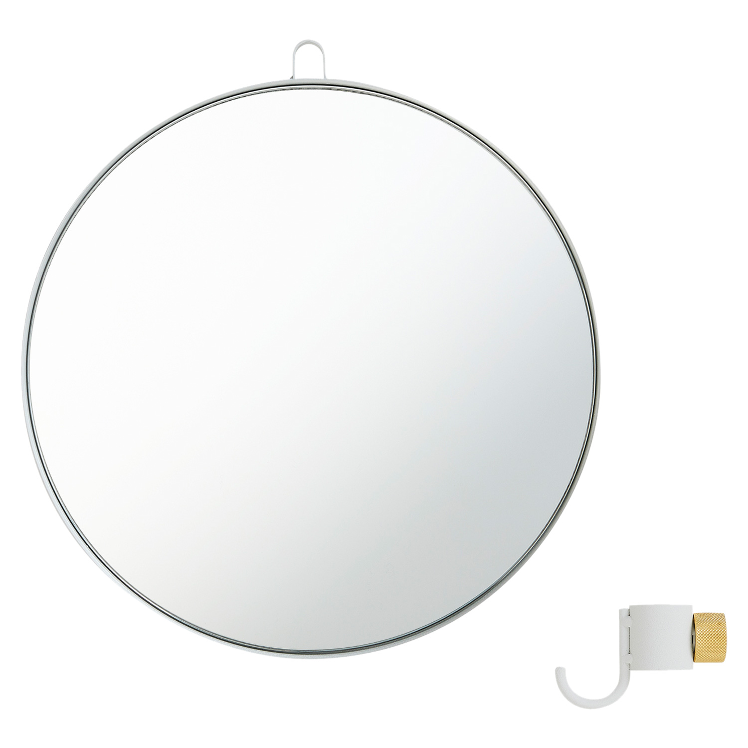 みりあん☺︎④ DRAW A LINE ドローアライン ミラー 鏡 フック ハンガー 壁 穴開けない