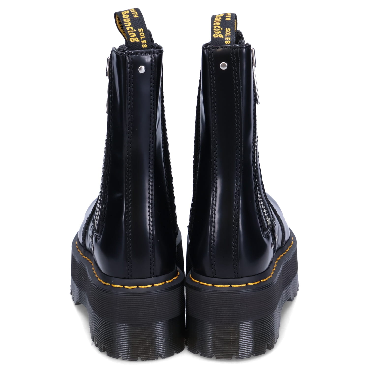 美品 ドクターマーチン 2976 MAX 厚底 23 黒 ブラック