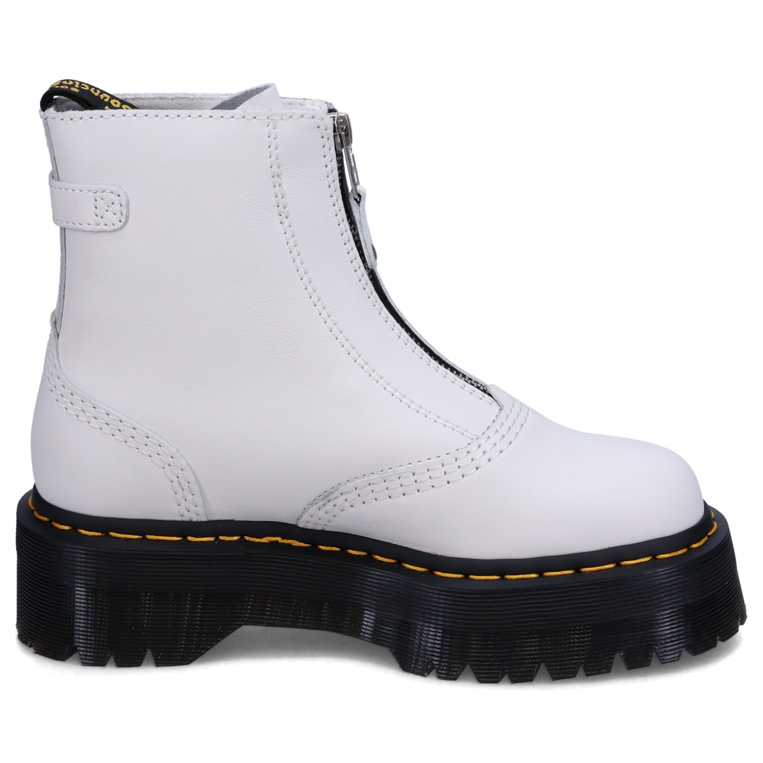 Dr.MARTENS ドクターマーチン JATTA厚底フロントジップブーツ - ブーツ