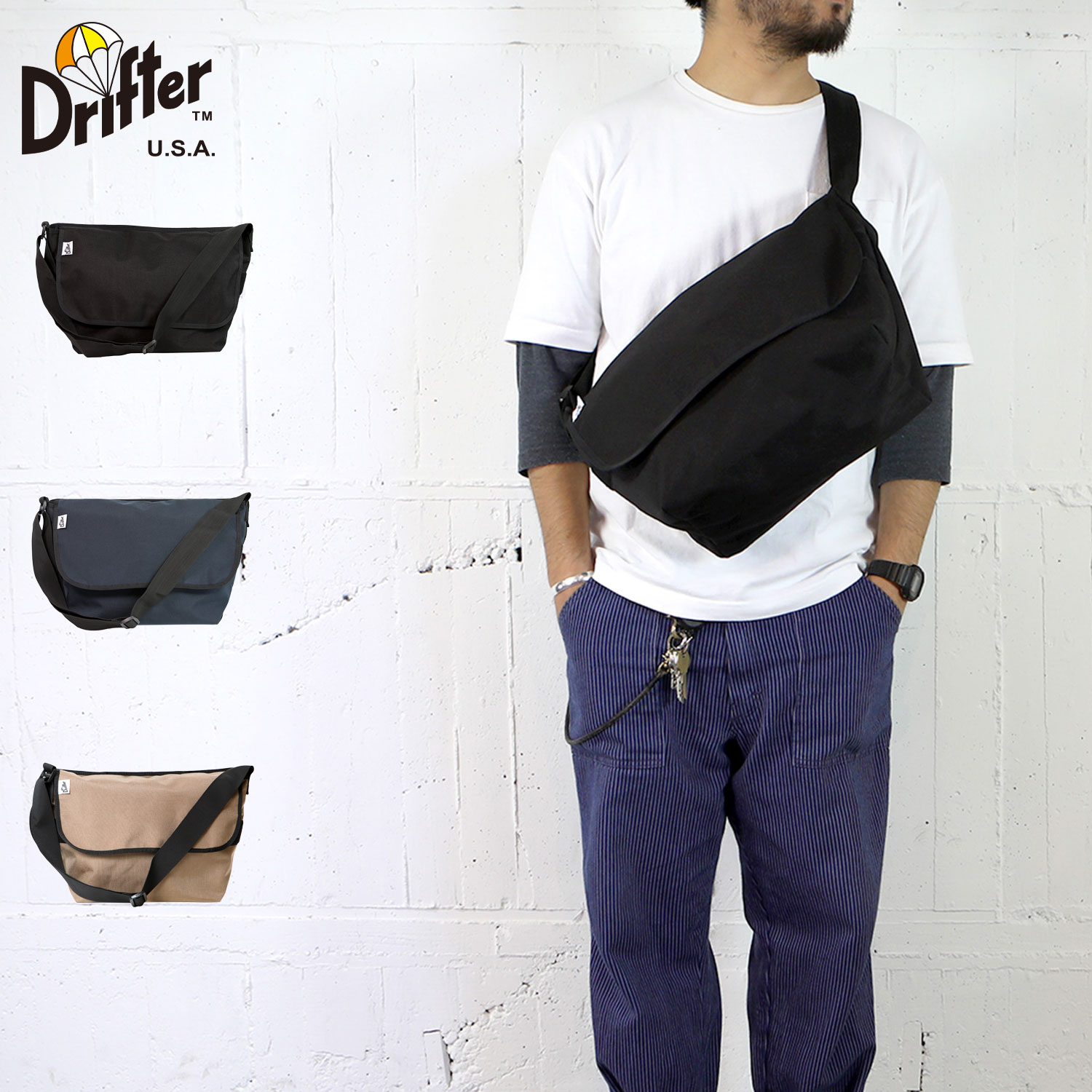 Drifter（ドリフター） バッグ メッセンジャーバッグ ショルダー