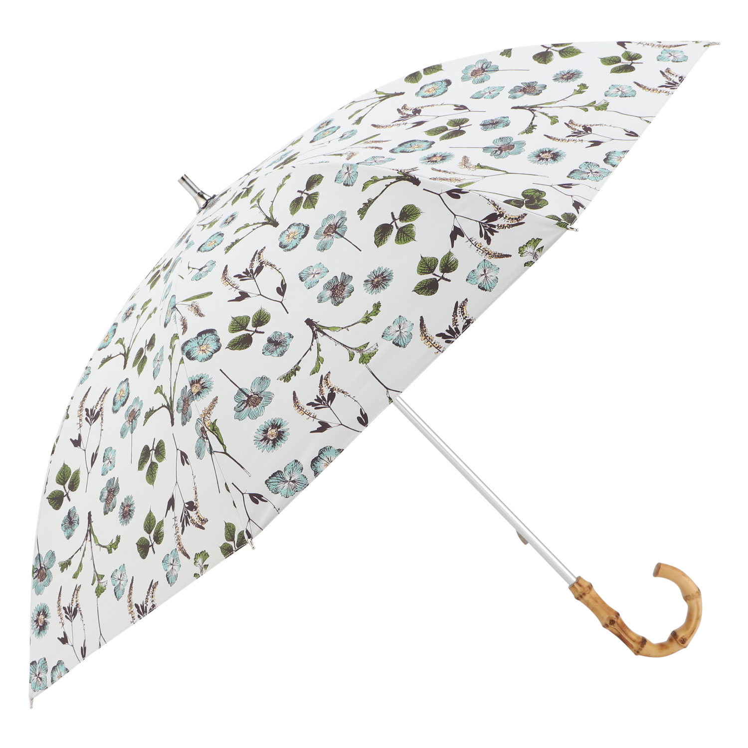 フワクール Fuwacool 長傘 雨傘 日傘 完全遮光 晴雨兼用 50cm