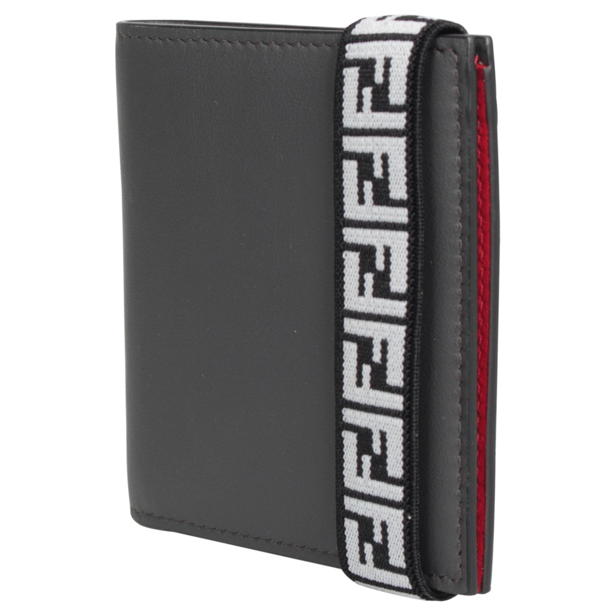 FENDI フェンディ 財布 二つ折り メンズ BI-FOLD WALLET グレー