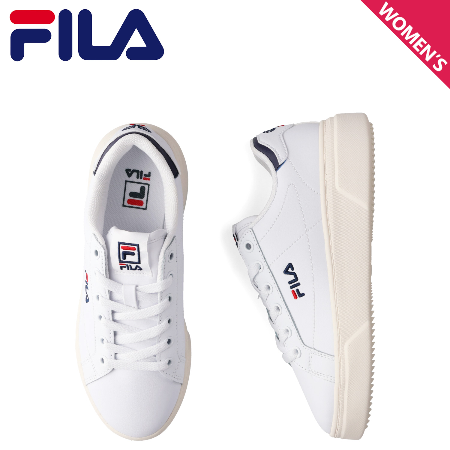 FILA（フィラ） スニーカー コート プランピー フェザリー レディース