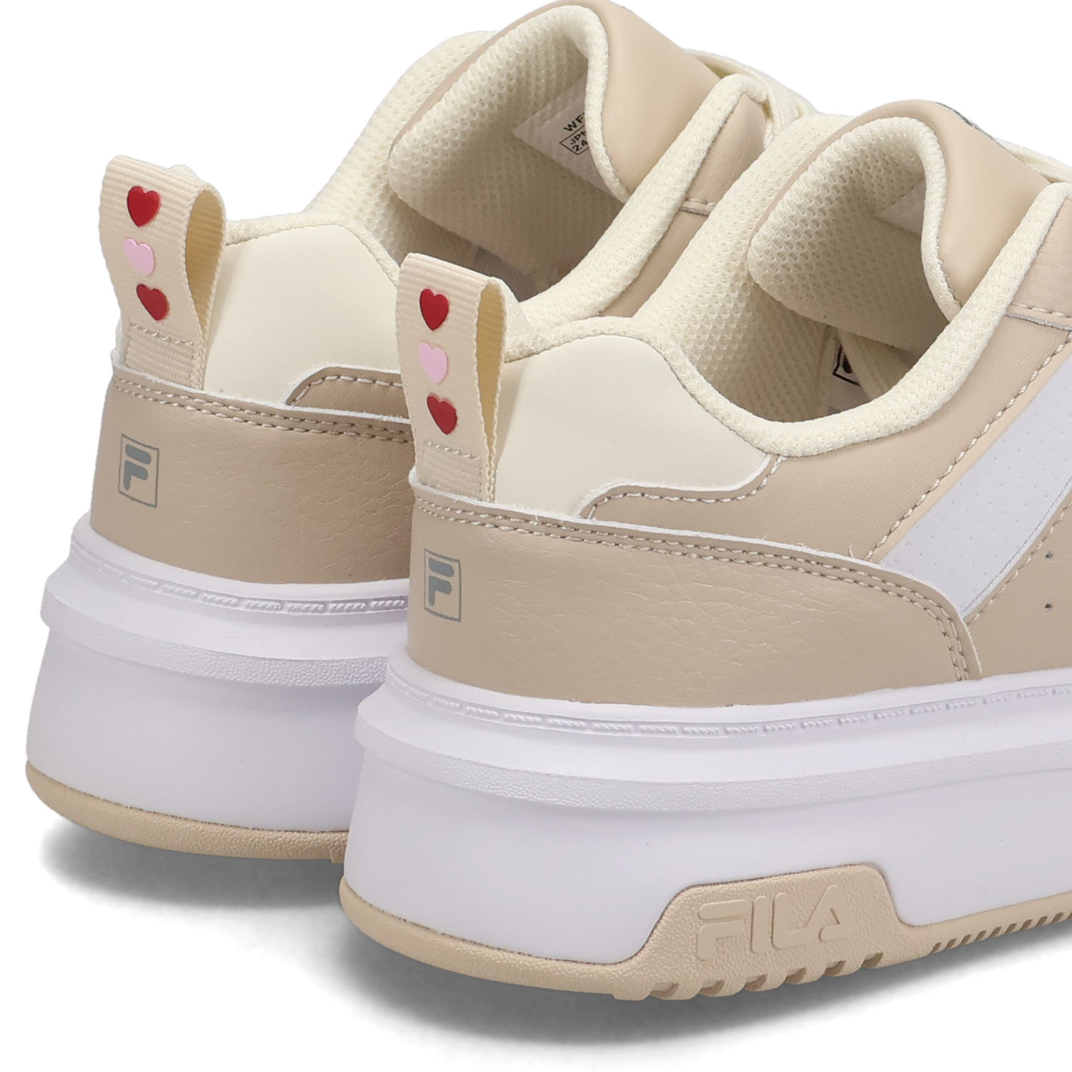 アロエポリフィラ【24-436】 FILA フィラ スニーカー アーケード エボ ハート レディース
