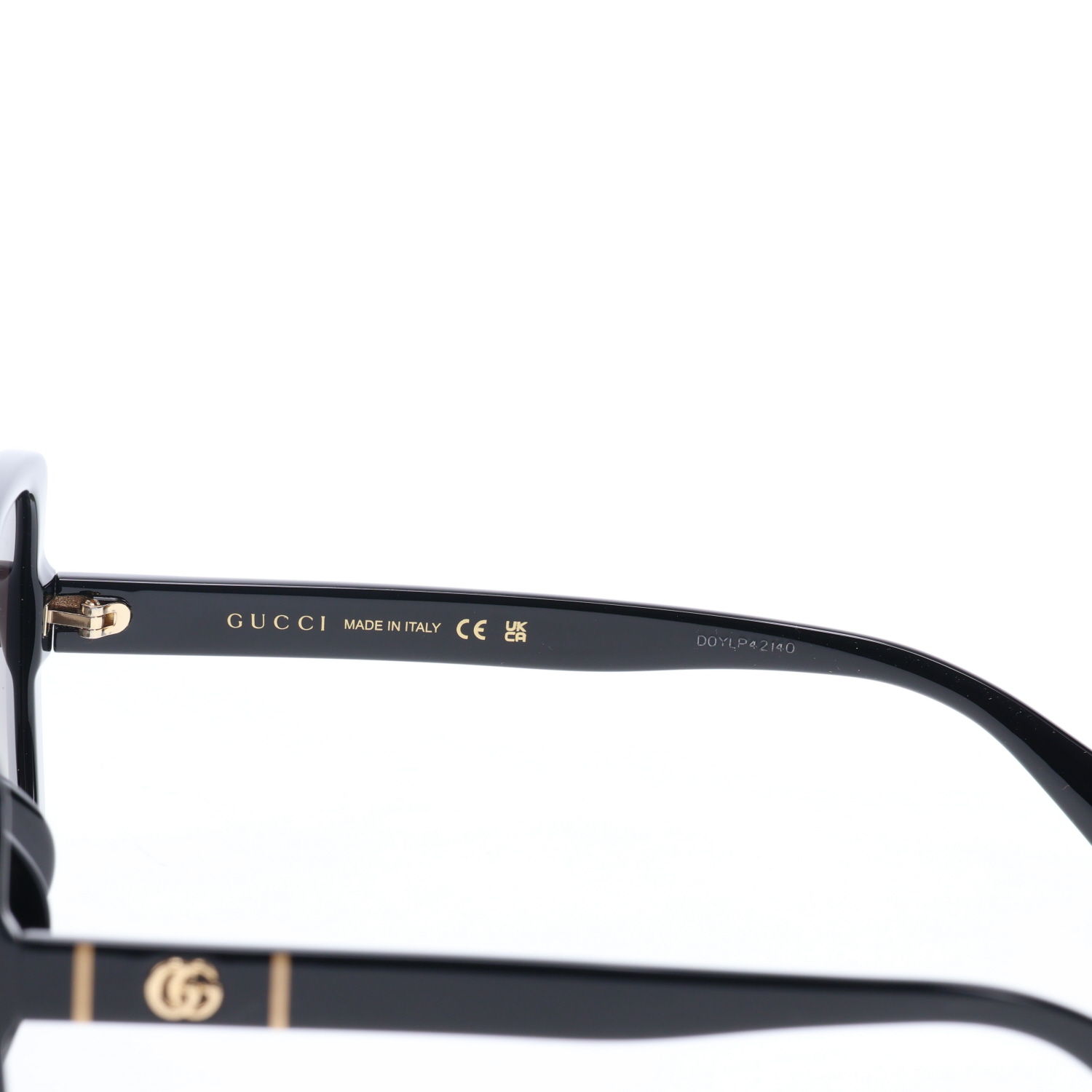 GUCCI グッチ サングラス GG0632SA 001 ブラック 国内正規品 グッチ サングラス メンズ レディース スクエア UVカット GG