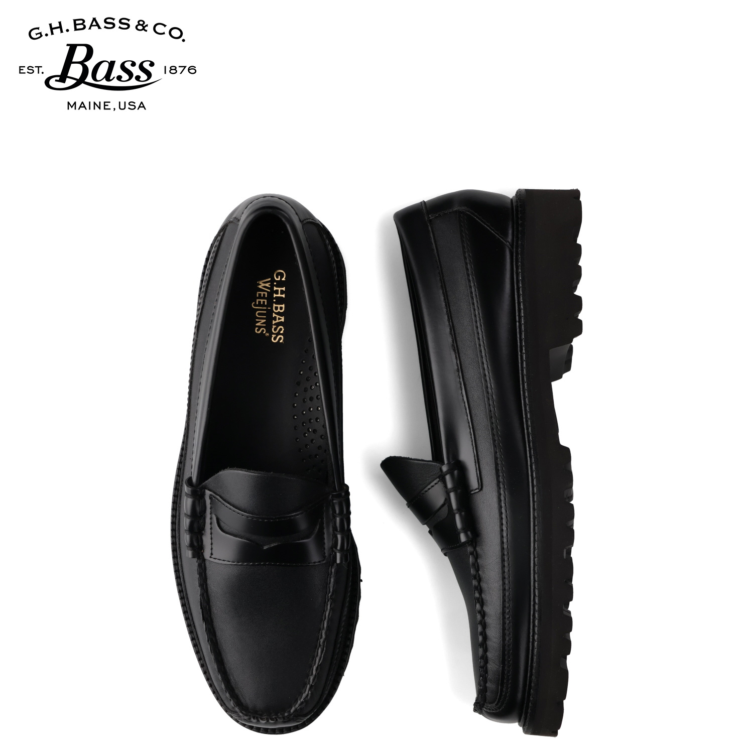 G.H. Bass & Co. Heritage Larson Weejun Leather Loafers