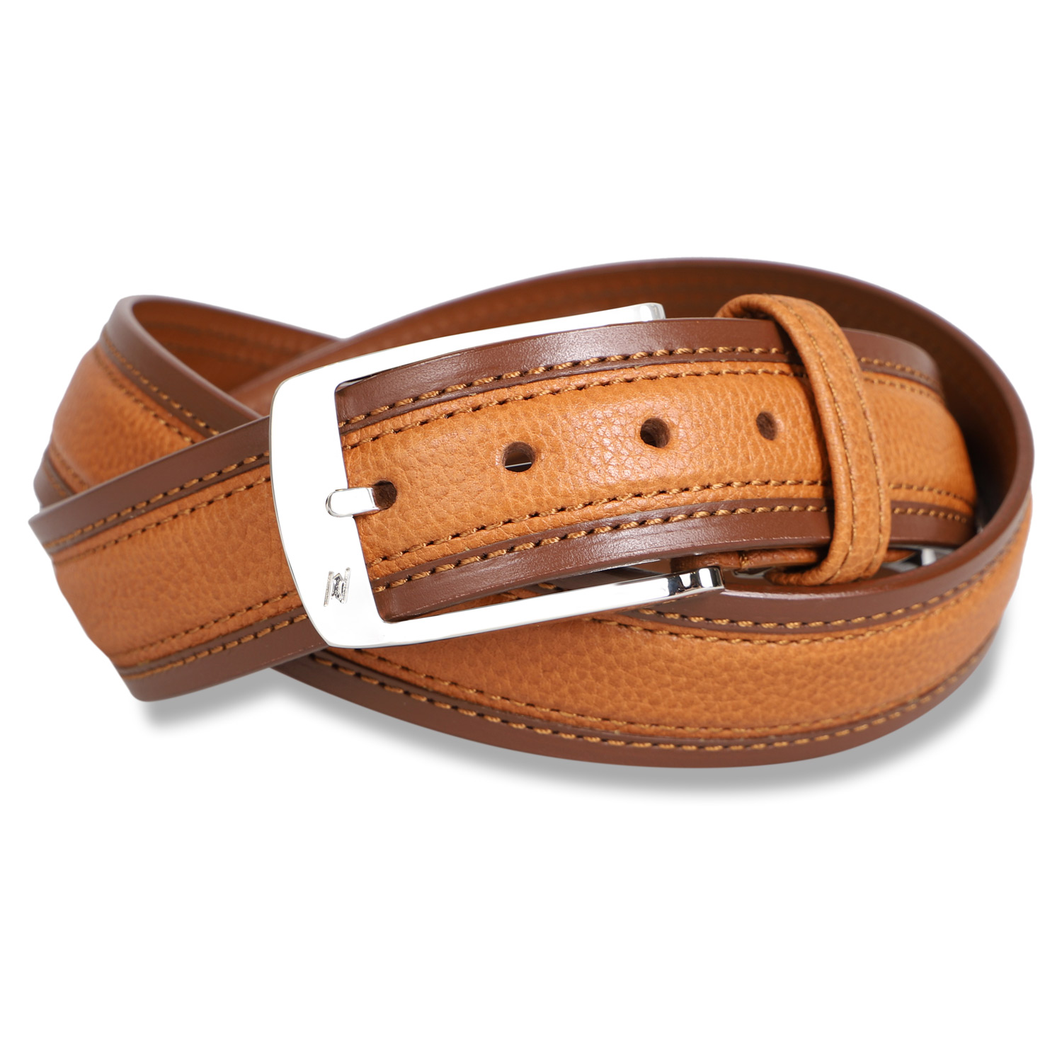 GOLD PFEIL ゴールドファイル ベルト メンズ 本革 LEATHER BELT ブラック ブラウン ダークブラウン 黒 GB53610｜sugaronlineshop｜03