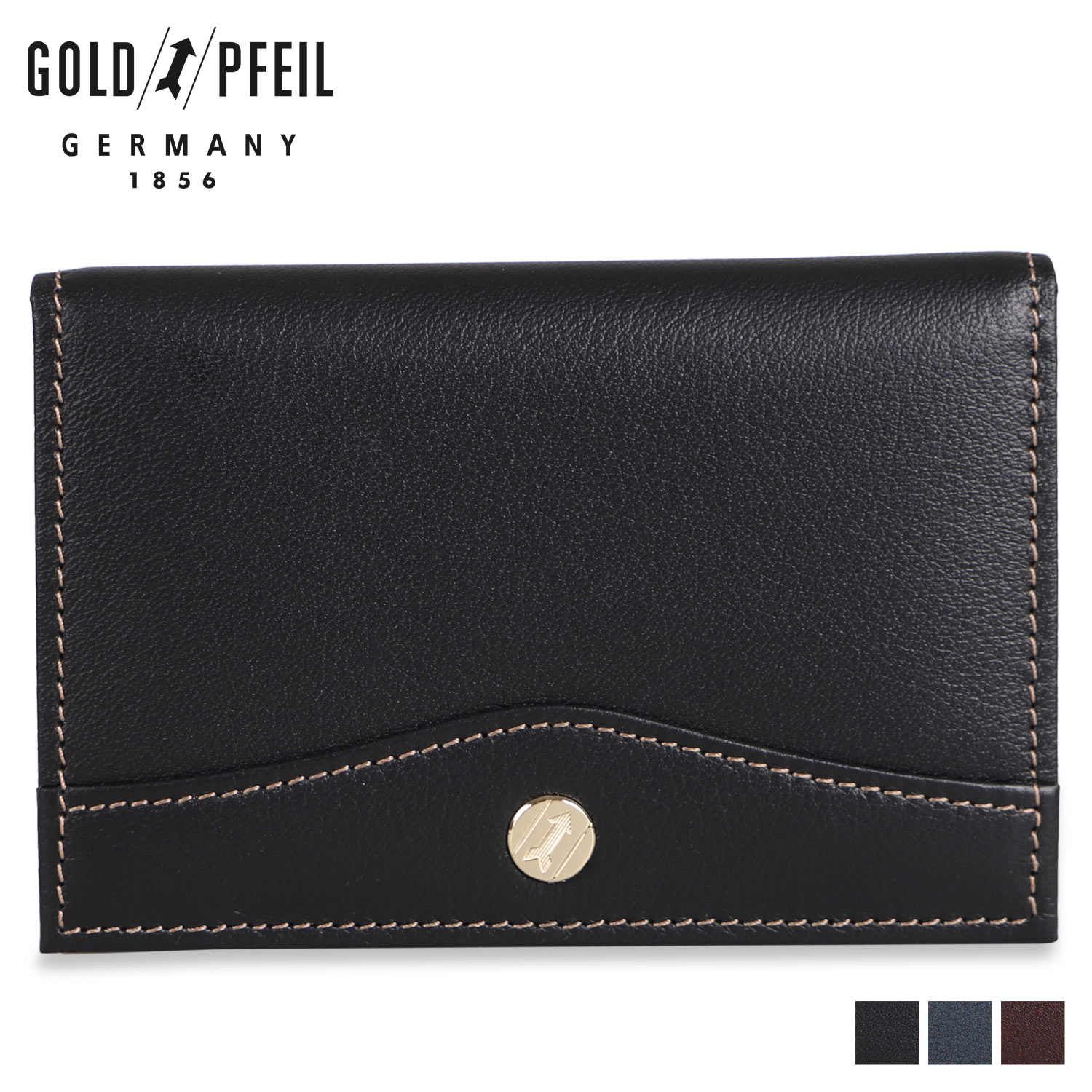GOLD PFEIL ゴールドファイル 名刺入れ カードケース 定期入れ