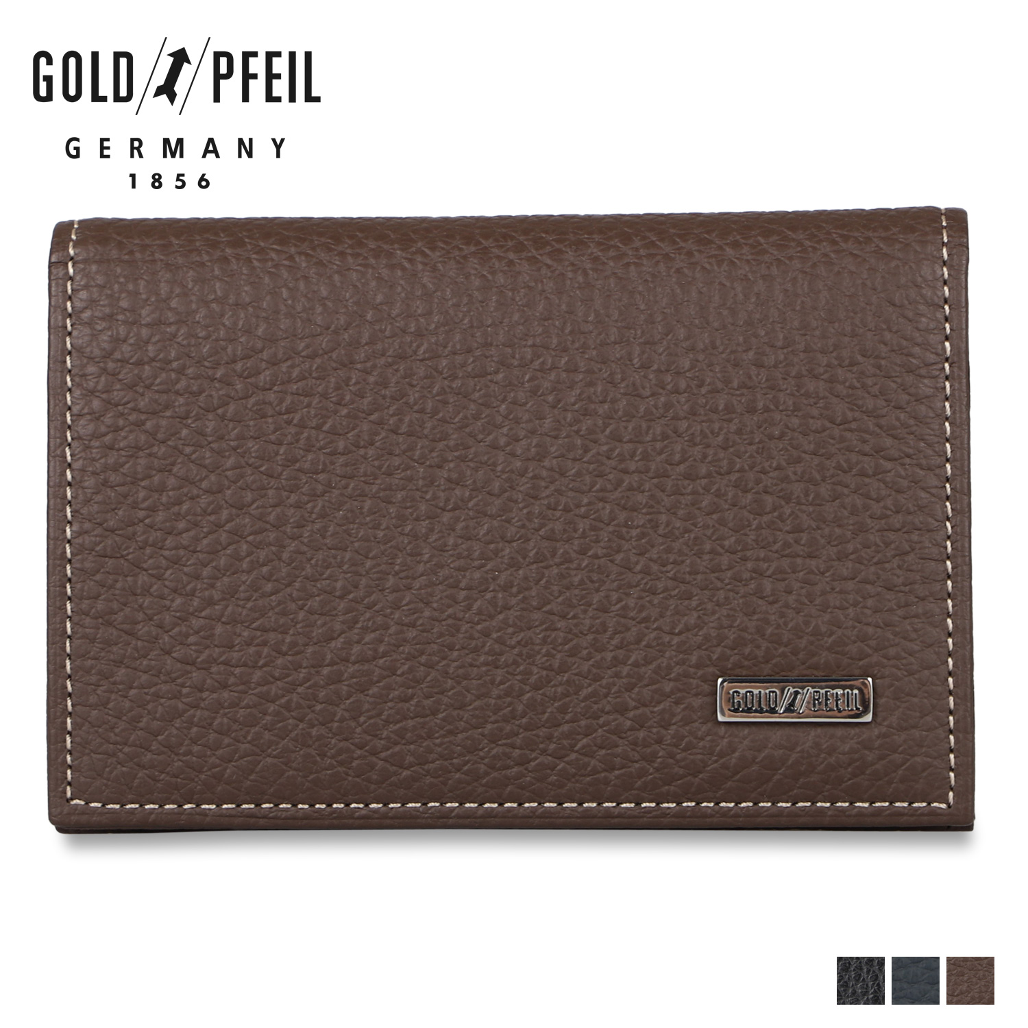 GOLD PFEIL 名刺入れ　カードケース　カード入れ　ハンドメイド glp-gp24485_e.jpg