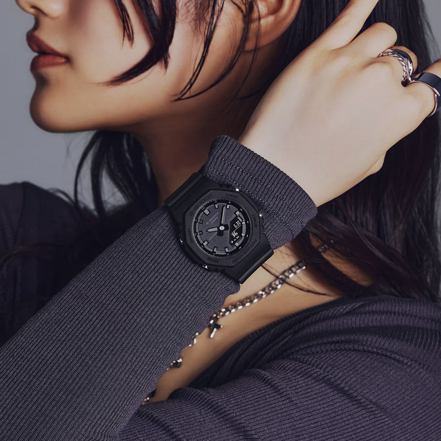 Gショック GMA-P2100BB-1AJF 小型カシオーク 楽天市場】CASIO G-SHOCK GMA-P2100BB-1A レディース ボーイズ