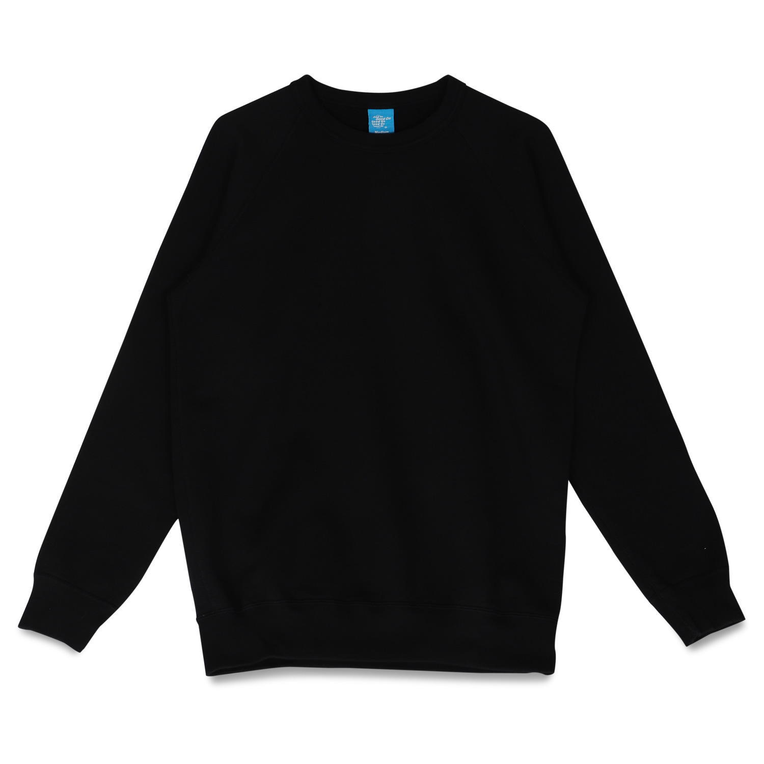 グッドオン Good On トレーナー スウェット メンズ RAGLAN SWEAT CREW ブラ...