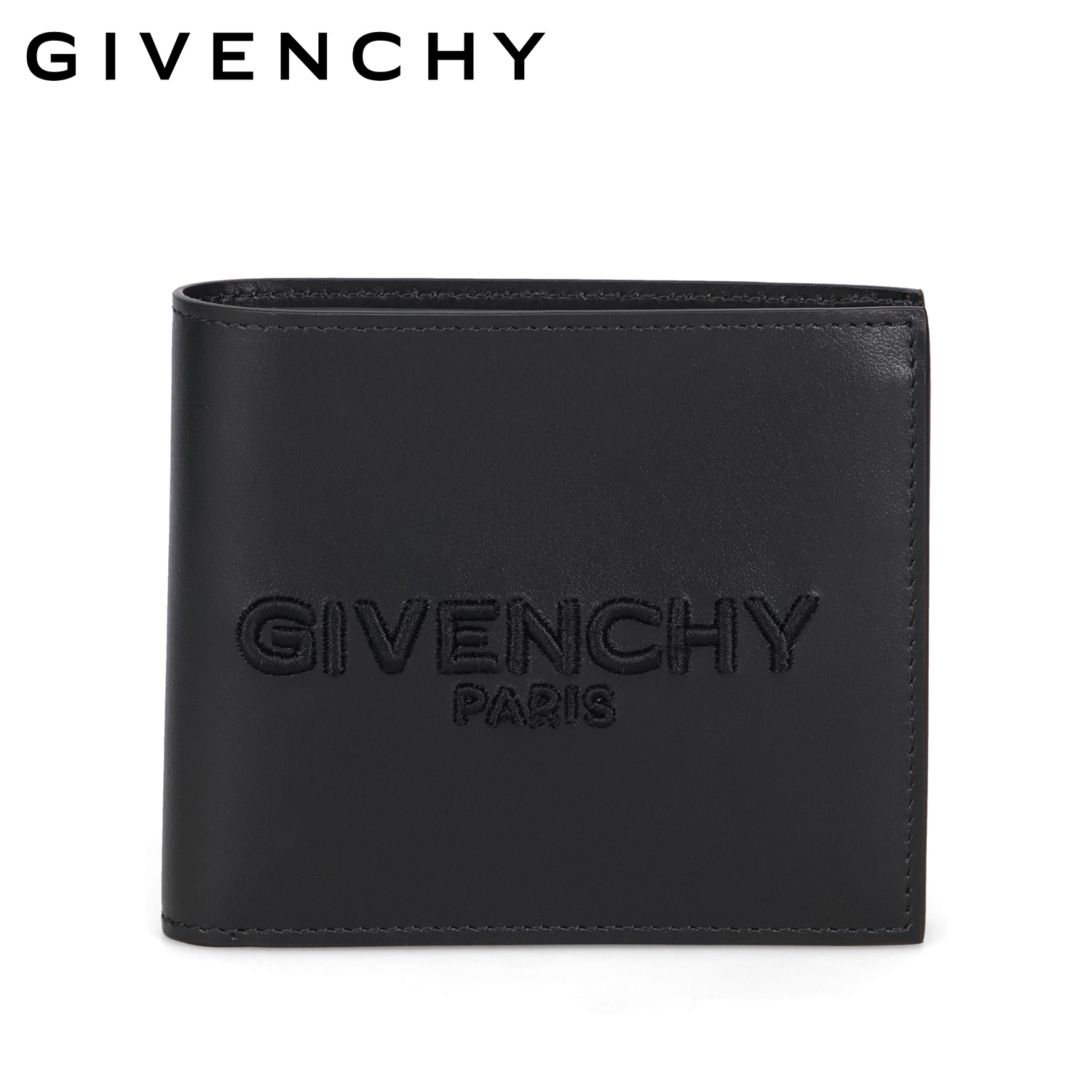 ジバンシィ 二つ折り財布 ブラック メンズ ジバンシー GIVENCHY