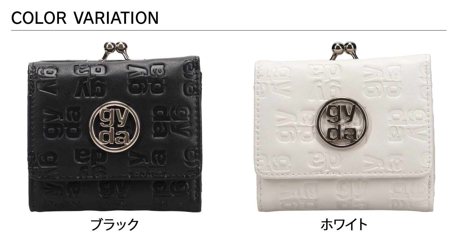 GYDA（ジェイダ） 財布 ミニ財布 三つ折り レディース 口金 サークル