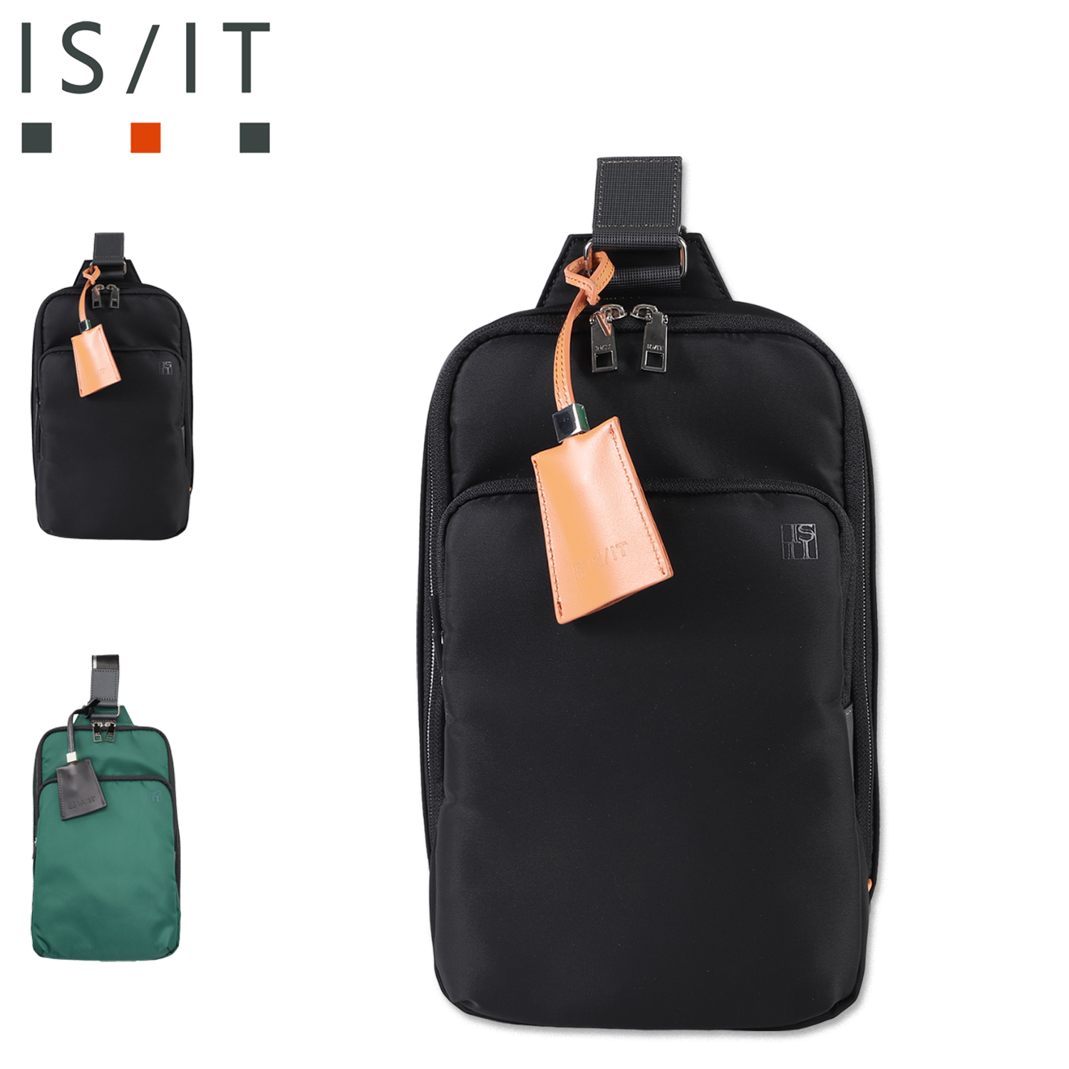 IS/IT イズイット ボディバッグ ワンショルダーバッグ IS/IT（イズイット） ショルダーバッグ ボディバッグ ワンショルダー