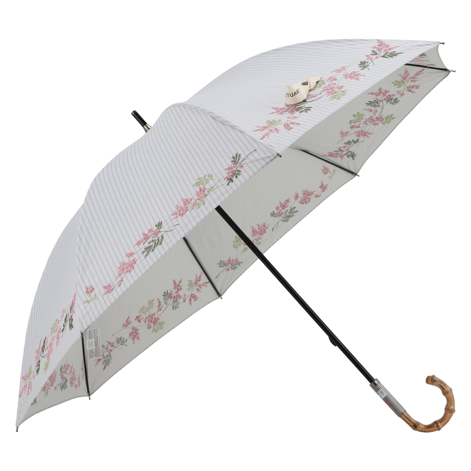 晴雨兼用❗新品‼️ジルスチュアート日傘‼️ JILL STUART（ジル スチュアート）】 バイカラー柄 晴雨兼用傘