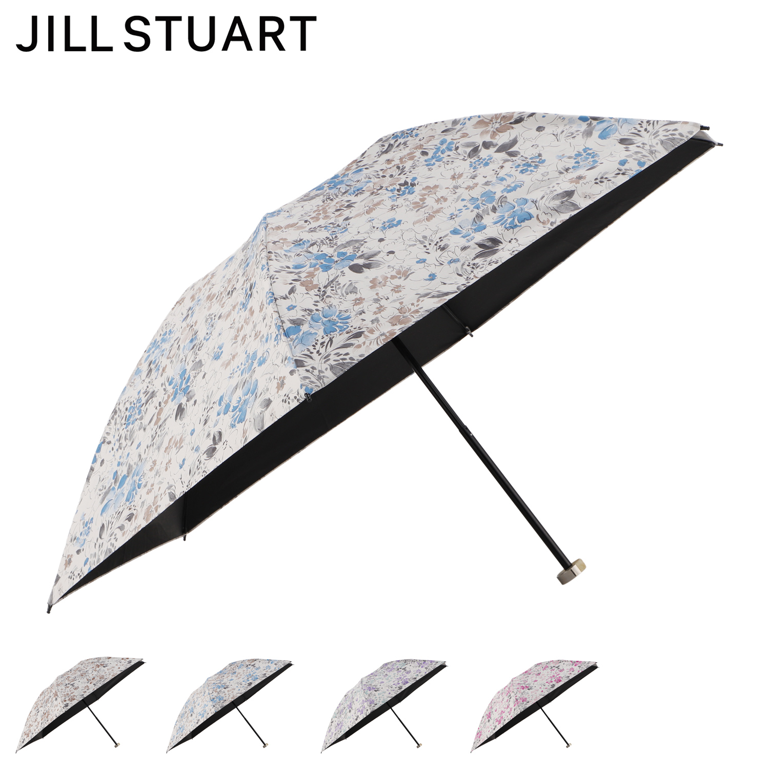 ジルスチュアート　折り畳み　日傘　東レサマーシールドLII 晴雨兼用 JILL STUART ジル スチュアート 日傘 雨傘 折り畳み傘 晴雨兼用