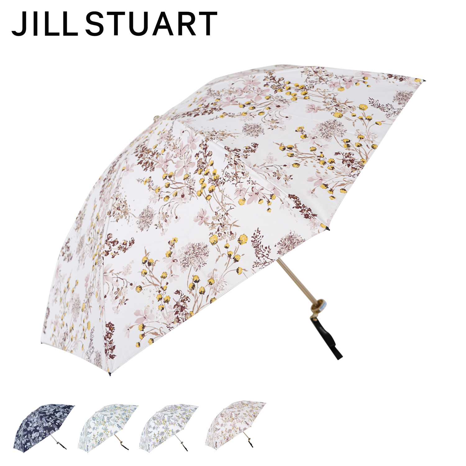 JILLSTUART ジルスチュアート 日傘 折りたたみ 遮光 晴雨兼用 雨傘