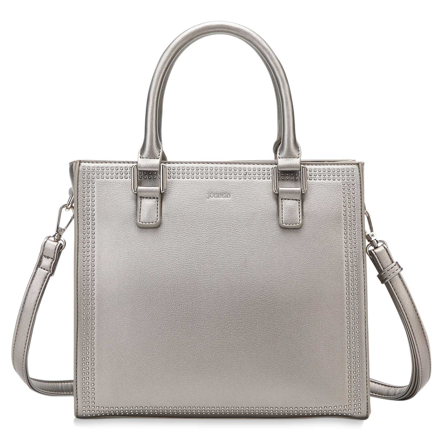 ジュエティ　jouetie  メニーポケットハンドBAG シルバー　バッグ　鞄 セール】ポケットベルトBAG【別注】（ハンドバッグ）｜jouetie
