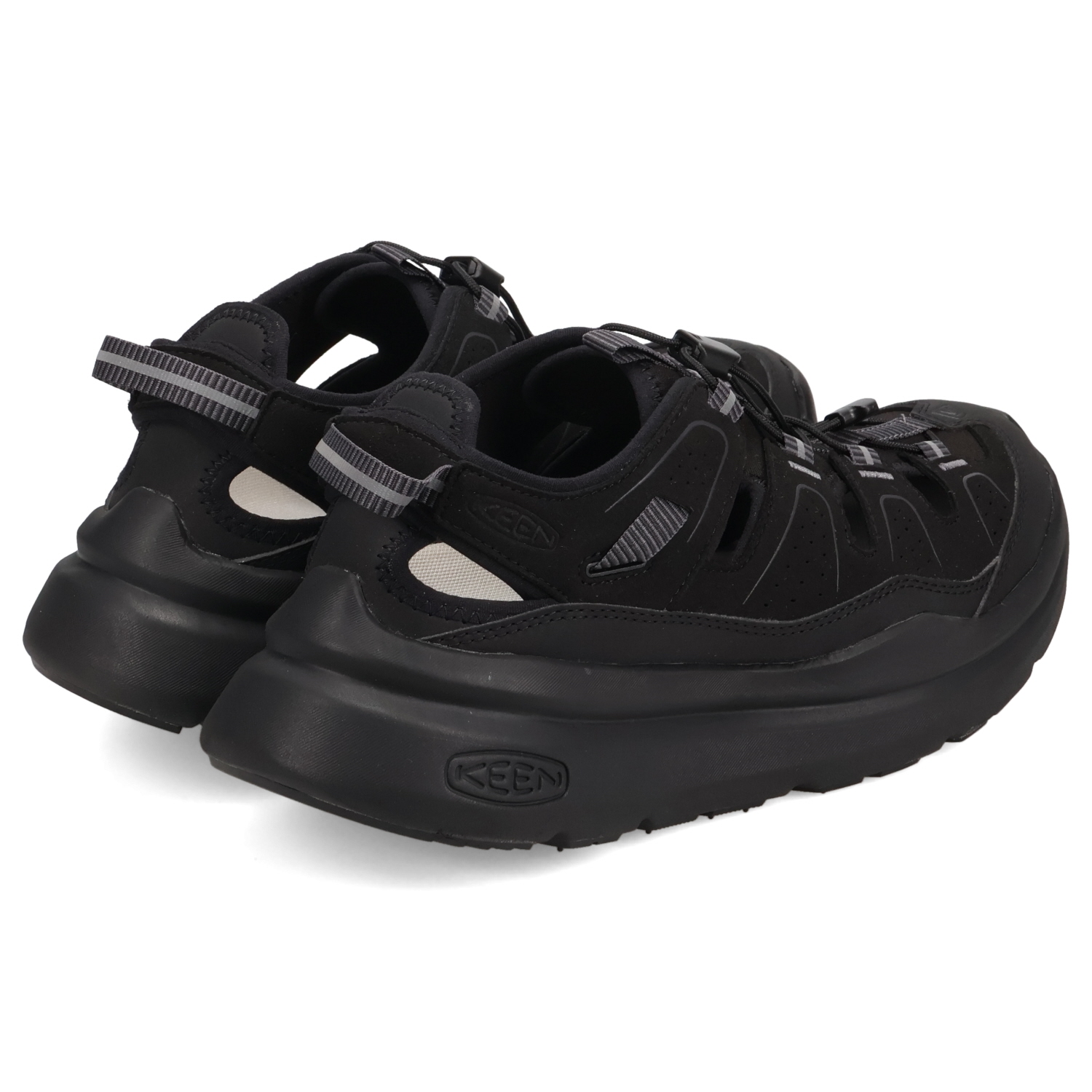 KEEN ブラックサンダル KEEN（キーン） サンダル シューズスポーツサンダル ダブルケー450