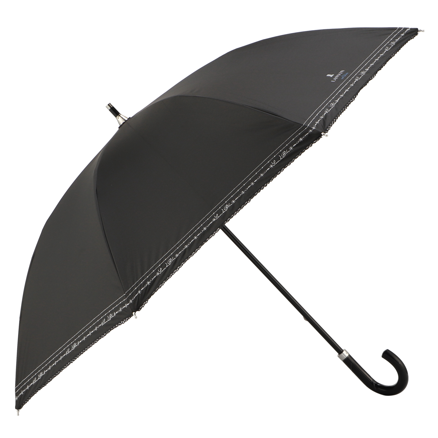 LANVIN en Bleu ランバンオンブルー 日傘 完全遮光 長傘 晴雨兼用 雨傘