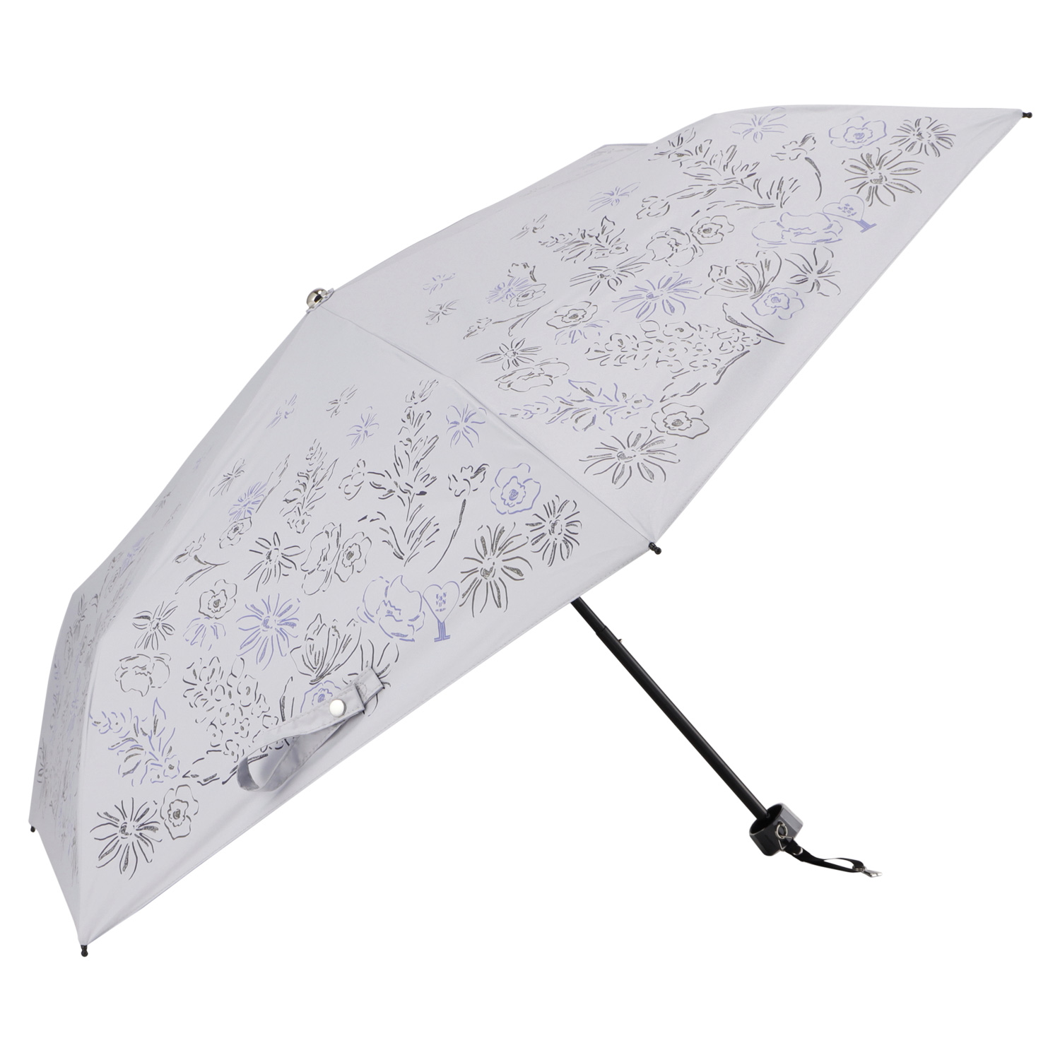 LANVIN en Bleu ランバンオンブルー 日傘 雨傘 折りたたみ傘 ミニ 晴雨