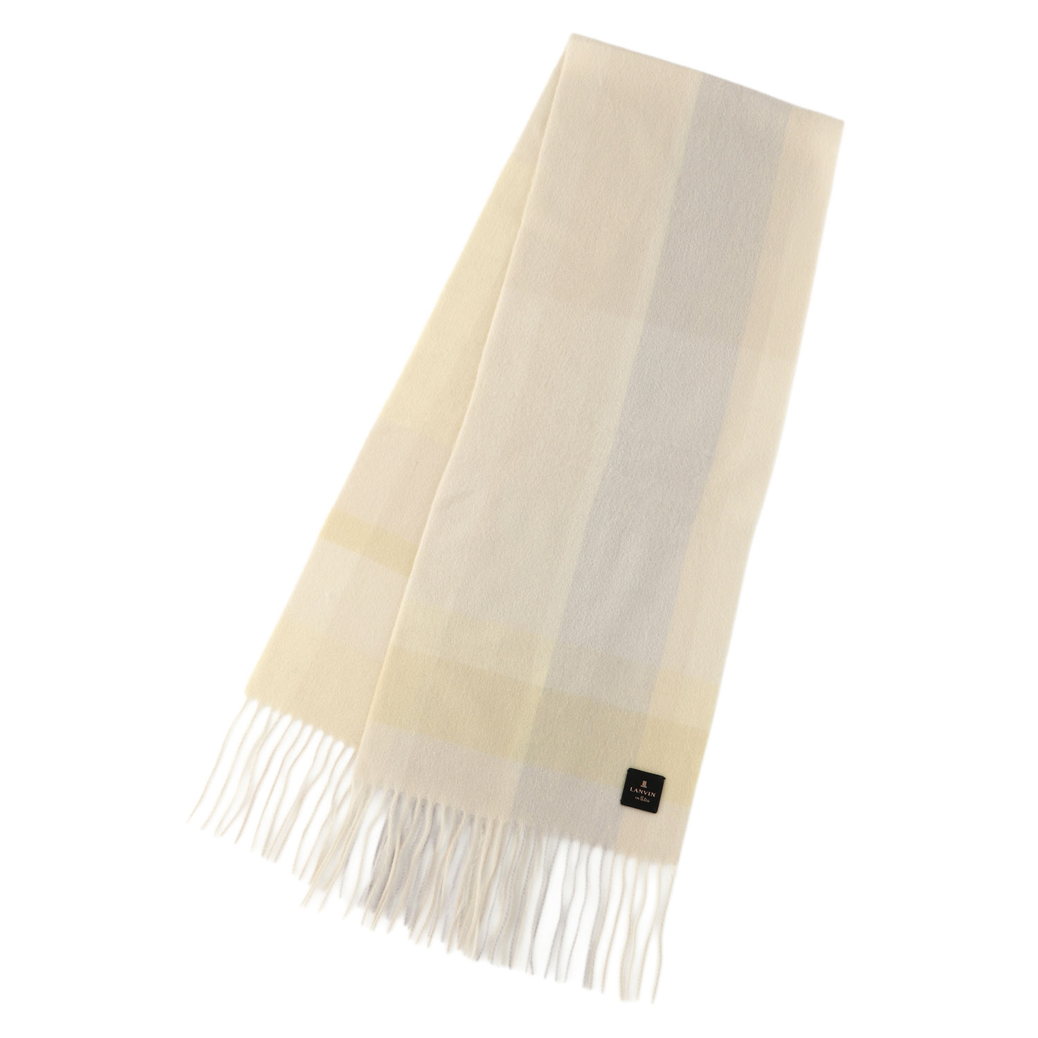 LANVIN en Bleu ファー マフラー ホワイト・ブラウン LANVIN en Bleu ファー マフラー ホワイト・ブラウン LANVIN en Bleu