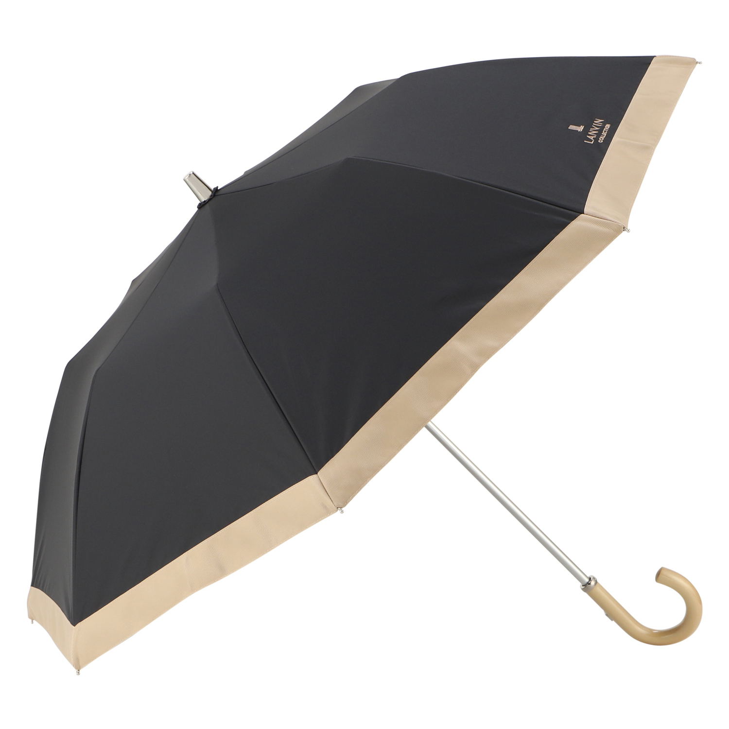 LANVIN COLLECTION ランバン コレクション 折りたたみ傘 2段 雨傘 P75D