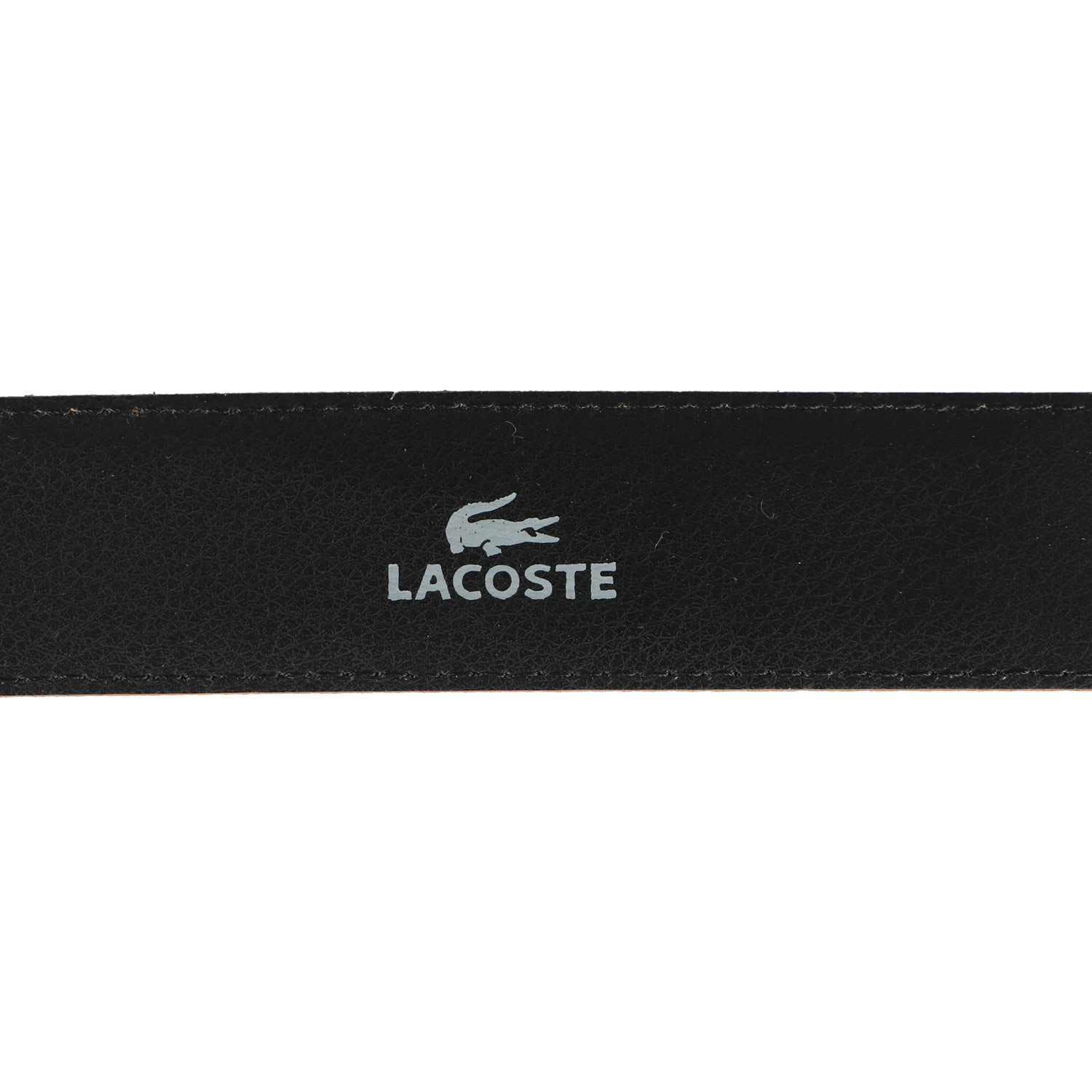 LACOSTE（ラコステ） ベルト レザー メンズ BELT 本革 ブラック