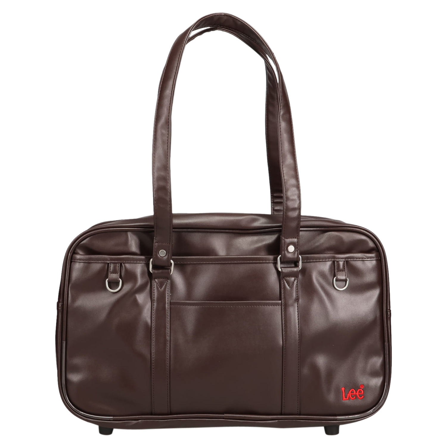 Lee リー スクールバッグ ボストンバッグ メンズ レディース A4 大容量 軽量 撥水 ブラック ダーク ブラウン 黒 320-4882 Lee（リー） スクールボストンバッグ メンズ A4 レディース 大容量