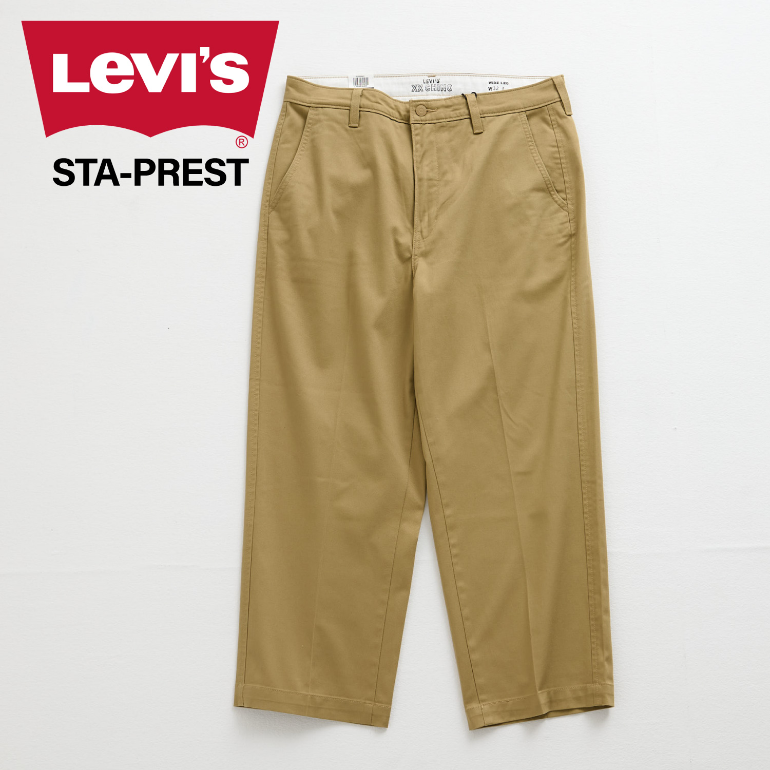 LEVIS リーバイス チノパンツ メンズ ステイプレスト STA PREST WIDE